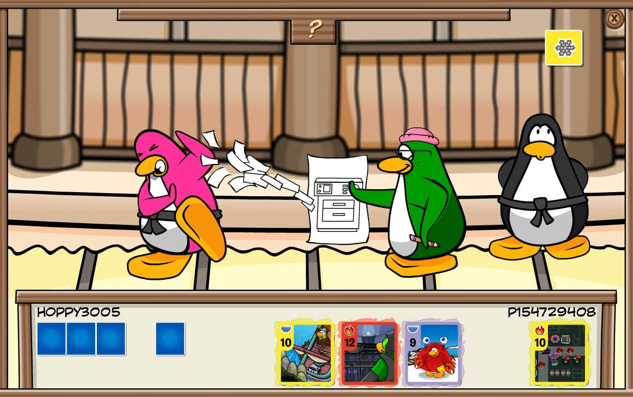 Aunt Arctic Power Card in Card-Jitsu